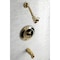 Kingston Brass KB3632TLH Tub & Shower Trim Only W/out Handle, Polished Brass KB3632TLH - alternate 5